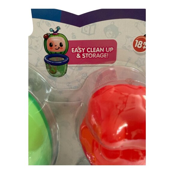 Cocomelon Bathtime Letters and Numbers 9pc Set Age 18 Mo+, New Sealed Box - Picture 5 of 10